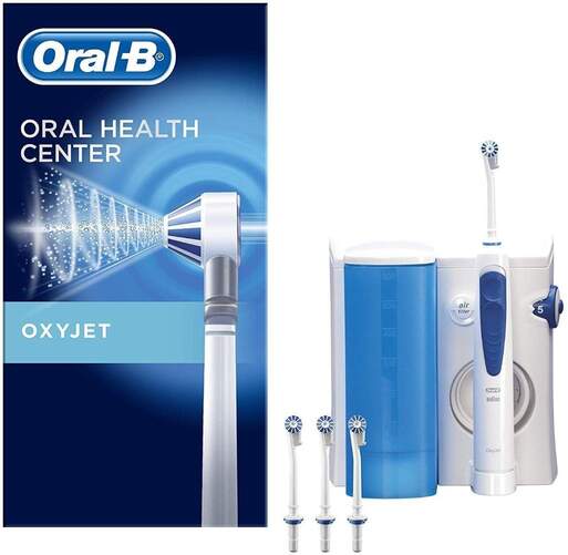 Irrigador ORAL-B MD-20 Prof Care Oxyjet - Depósito 600ml, Microburbujas, Irrigación rotativa