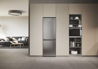 FRICOM. HAIER HDW3618DNPK 185x60x67 NF WIFI INOX