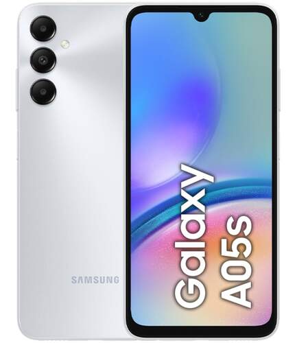 Samsung Galaxy A05S - 4/64 GB, pantalla 6,7", plata