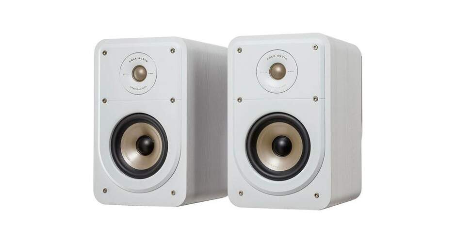 Altavoz Polk S15 Elite PKSIG15CELWT - Pareja de altavoces de 100 W, 50-40000 kHz, 8 ohms, Blanco