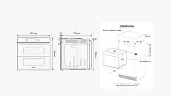 HORNO SAMSUNG NV7B5750TDK/U1 76L PIROL NEGRO DUALC