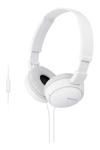 Auriculares Sony MDR-ZX110 Blanco - 12Hz - 22kHz, Diafragma 30mm, Micro