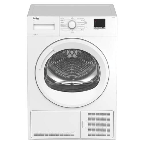 Secadora Beko DU 7111 GA1 - Clase B, 7kg, Condensación, 15 Programas, Vapor SteamTherapy