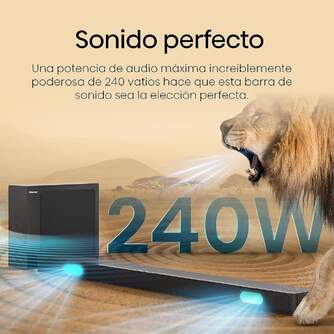 BARRASONIDO HISENSE HS2100 2.1 240W HDMI/USB/BT