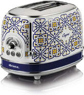 Tostadora Ariete 155 Capri - 2 Ranuras Cortas, 810 W, 6 Potencias, Azul