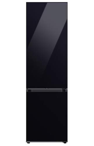 Frigor&iacute;fico Combi Samsung Bespoke AI RB38C7B6A22 - 203 x 60 cm, Cristal negro, Clase A, 387 L