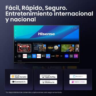 TV HISENSE 85%%%quot; 85E7Q UHD QLED SMART TV DOLBYATMOS