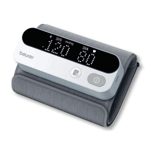 Tensiómetro Beurer Brazo BM59 - Bluetooth, Detecta Arritmias, Gris