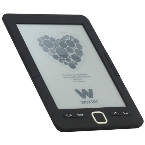 E-Book Woxter Scriba 195 EB26-042 - Pantalla 6", 4GB, Negro