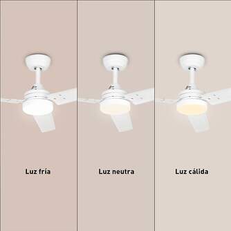 VENTILADOR TECHO JATA JVTE4233 106CM LED 3A DC BCO