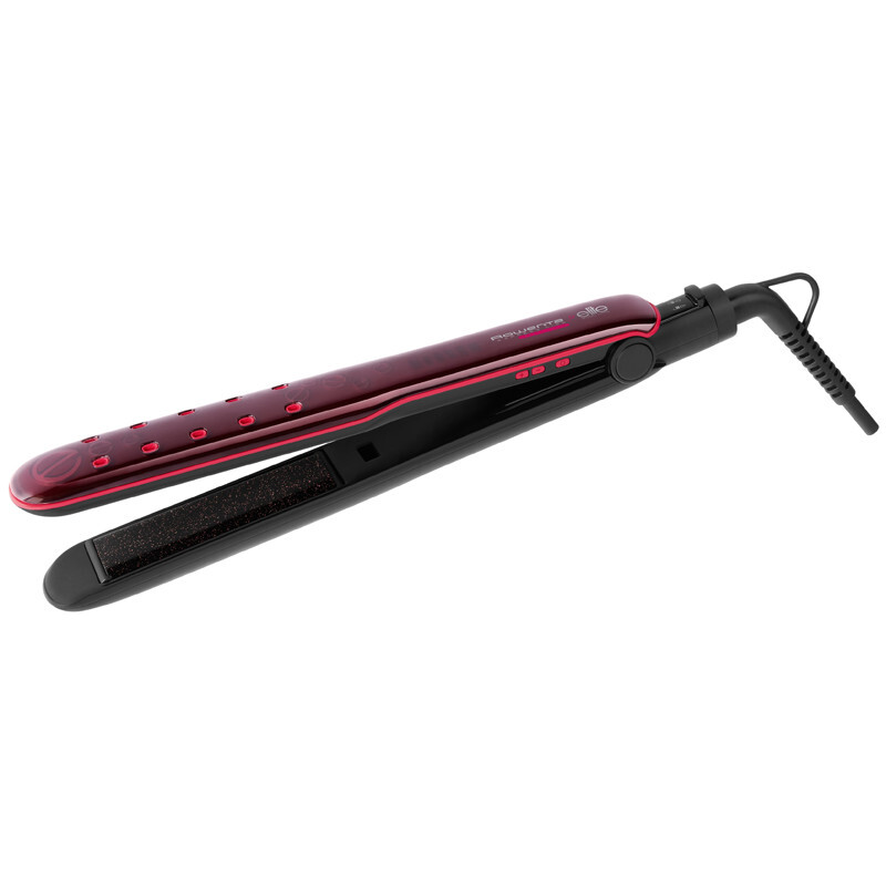 Plancha de pelo Rowenta SF4012F0 - Recubrimiento Queratina & Turmalina, 130-230 ºC