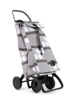 CARRO-COMPRA ROLSER IMX318 LOGOS 4 GRIS