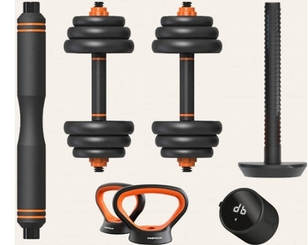 Xiaomi Kit Mancuernas + Barras + Pesas 30 Kgs