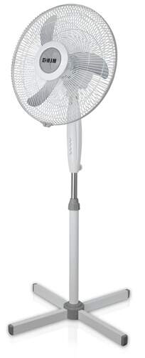 Ventilador de Pie HJM VP40 - 40 cm, 3 Aspas, 50 W, Blanco