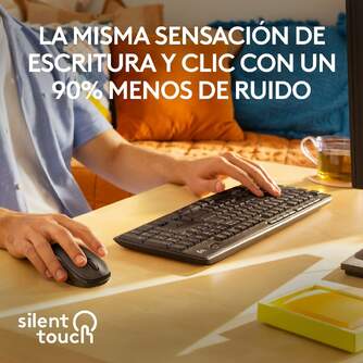 TECLADO   RATON LOGITECH MK295 WIRELESS USB SILENT