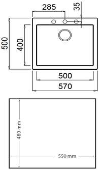 FREG. TEKA FORSQUARE 50 40 TG 115230005 NEGRO