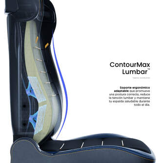 SILLA GAMING VERTAGEAR PL4800 X LARGE HYGE BLUE