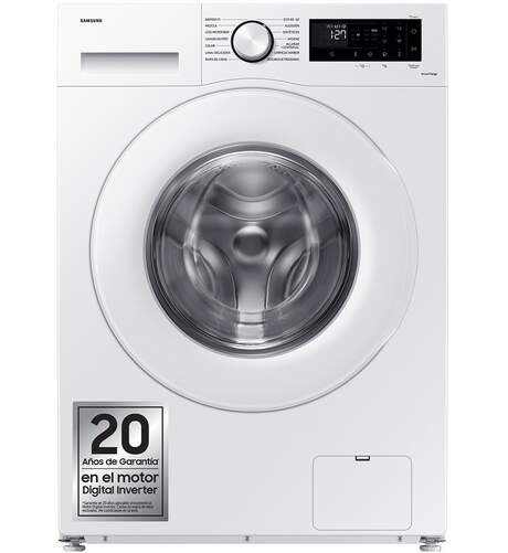 Lavadora Samsung WW90CGC04DTEEC Clase A-10% - 9kg, 1400r, 15 Programas, Vapor, Inverter, WiFi