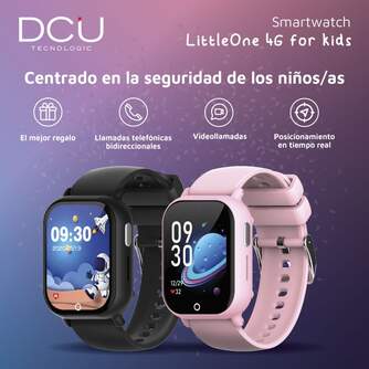 SMARTWATCH DCU LITTLEONE 4G KIDS NEGRO