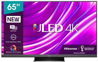 TV HISENSE 65%%%quot; 65U8HQ UHD ULED QLED MINILED 120H