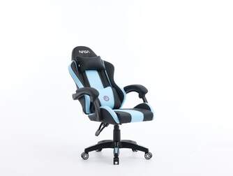 SILLA GAMING NASA SPIRIT NEGRO AZUL CLARO  