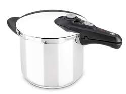 Olla Presi&oacute;n Bra Vitesse 9 Litros - 24cm, Acero inoxidable 18/10, Triple Fondo Difusor, R&aacute;pida