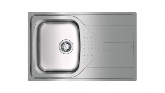 Fregadero Teka Universe  45TXP 1C 1E 115110013 - 34x40, Inox