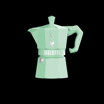 CAFET. ITALIANA BIALETTI MOKA EXCLUSIVE GREEN 3T
