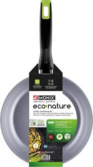 SARTEN MONIX ECO NATURE 22 NUEVA CERAMICA NAT