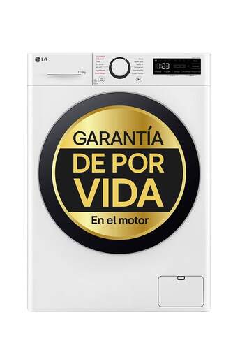 Lavasecadora F4DR6011AGW LG - 11/6 kg, 1400 rpm, Clase A/D, AII DD, Blanco