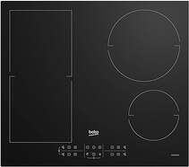 Placa Inducción Beko HII64200FMT - 4 Zonas, Zona Flex, 7200 W, 60 cm, Negro