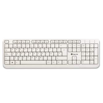 TECLADO NGS SPIKE KEYBOARD 12 HOT KEYS BLANCO