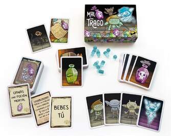 JGO. DE MESA MAL TRAGO PEGI 8