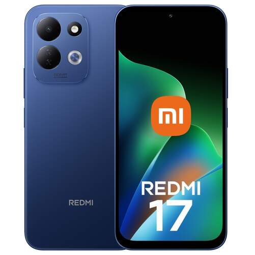 Xiaomi Redmi Note 17 4/128 GB Azul - 6,99", Helio G91 Ultra, C&aacute;mara doble 50MP, 7500mAh