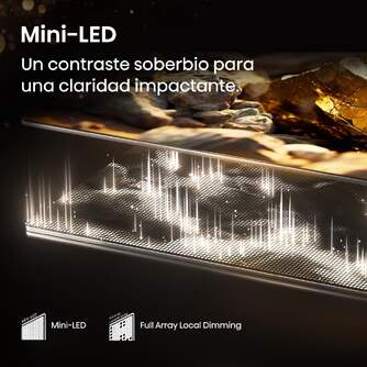 TV HISENSE 75%%%quot; 75E8Q UHD MINILED SMART TV 144HZ