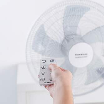 VENTILADOR PIE TAURUS ICE BRIS SIL 40CM MD DC 3EN1