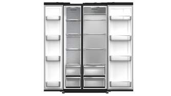 FRI. TEKA RLF74917GBK 178x91x67 NF CRIST NEGRO DSP