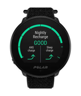 SMARTWATCH POLAR UNITE BLACK HOOK %%%amp; LOOP