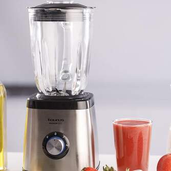 BATID. VASO TAURUS MAGNUM 1500W 1,5L V/C INOX