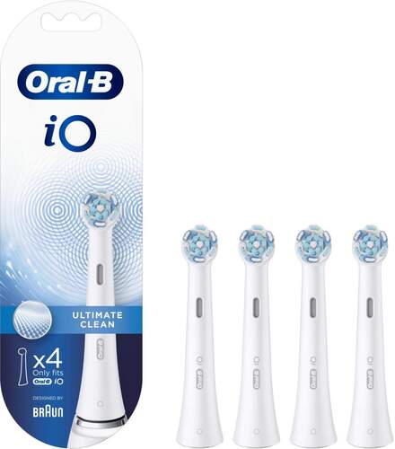 Recambio Dental Oral-B IO Ultimate Clean White - Pack 4 Unidades