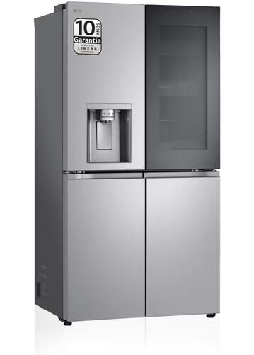 Frigorífico Americano LG GMG960MBEE - Clase E, 638 L, 180x92 cm, InstaView, Toma de Agua, Inox
