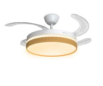 VENTILADOR TECHO RET ARTICA AVTECHR72BM BCO MD 72W