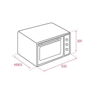 HORNO SOBREMESA TEKA FSO424GR MINI 111520001 42L