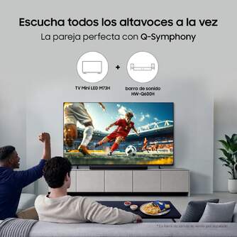 TV SAMSUNG 85%%%quot; TU85M73H UHD MINILED SMARTTV 120HZ