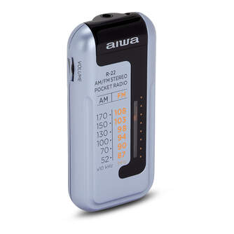 RADIO PORTATIL AIWA R22SL AM/FM COMPACTO SILVER