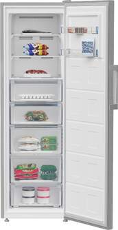 CONG.VER BEKO B3RFNE314XB 187x60 NF LOOK INOX