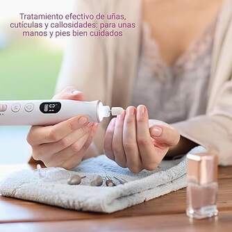 SET MANICURA MEDISANA MP940 LCD 10ACC BAT.LITIO