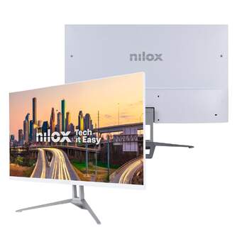 MONITOR NILOX 23,8%%%quot; NXM24FHD100W IPS 100HZ BLANCO