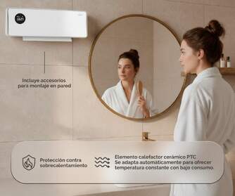 CALEFACT. ARTICA ACCER2000 2000W SPLIT CERAMICO