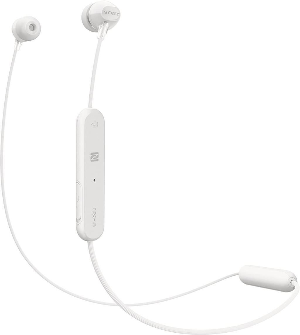 Auriculares Sony WI-C300W Blancos - Inalámbricos 8h Aut., Micro